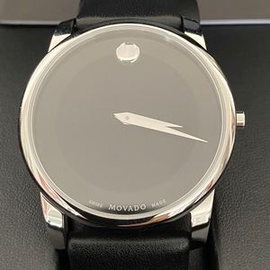 Movado Museum Classics Black Dial Men’s Watch